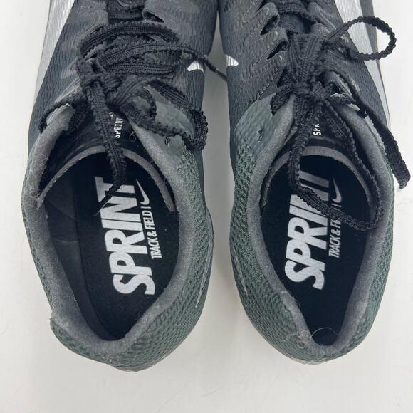 Nike Rival Sprint Track & Field Sprinting Spikes Black - Picture 3 of 10